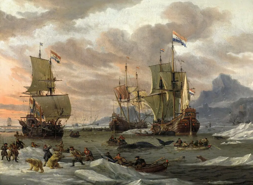Whaling Grounds in the Arctic Ocean