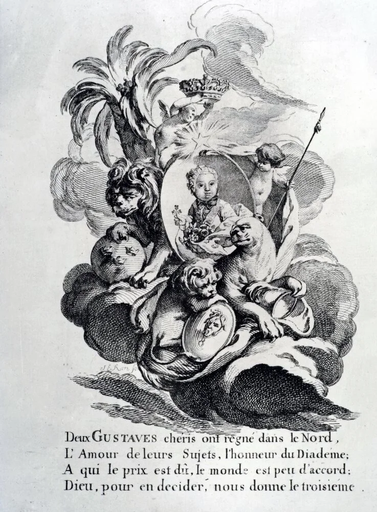 Offeraltare i landskap, by Maximilian of Hesse-Kassel, unspecified, 1732