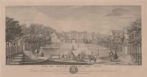 Chateau Saint Ouen from the Court