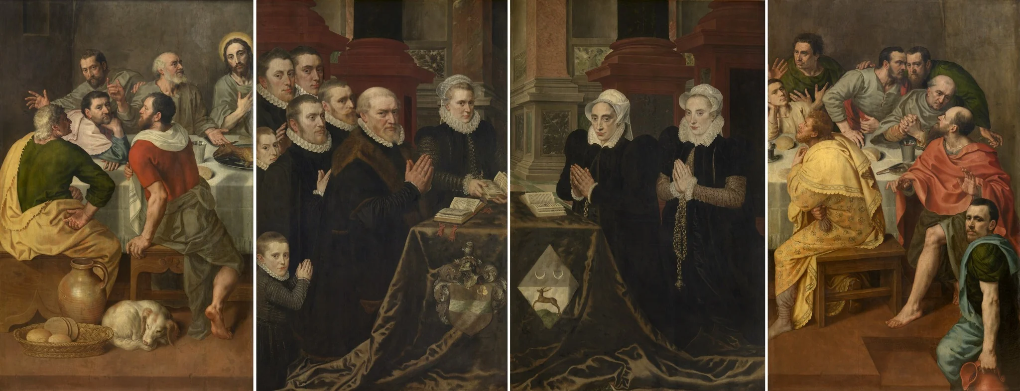Calvary and the Family of Gillis de Smidt en Maria de Deckere