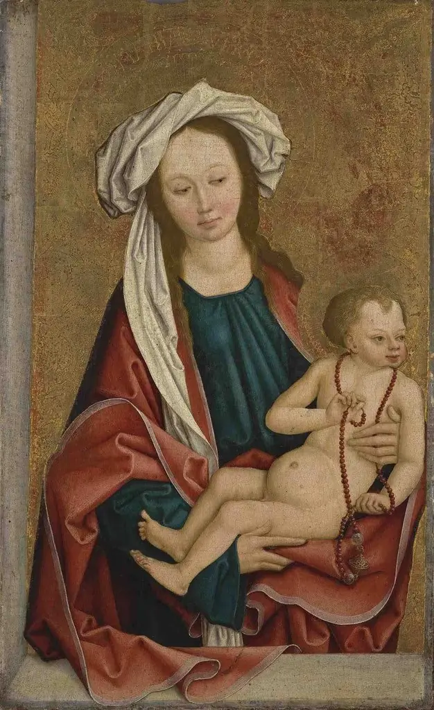 Virgin with child