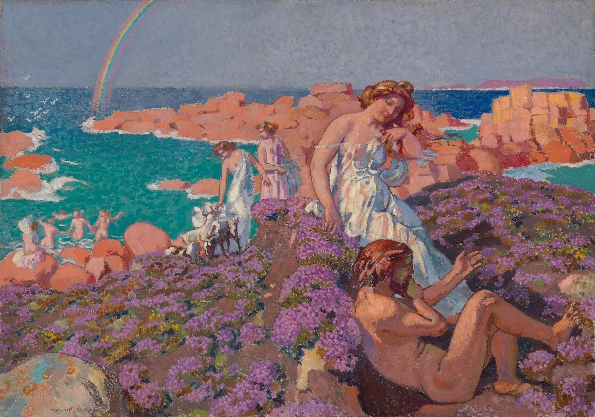 Odysseus ja Kalypso, by Maurice Denis, unspecified, 1905