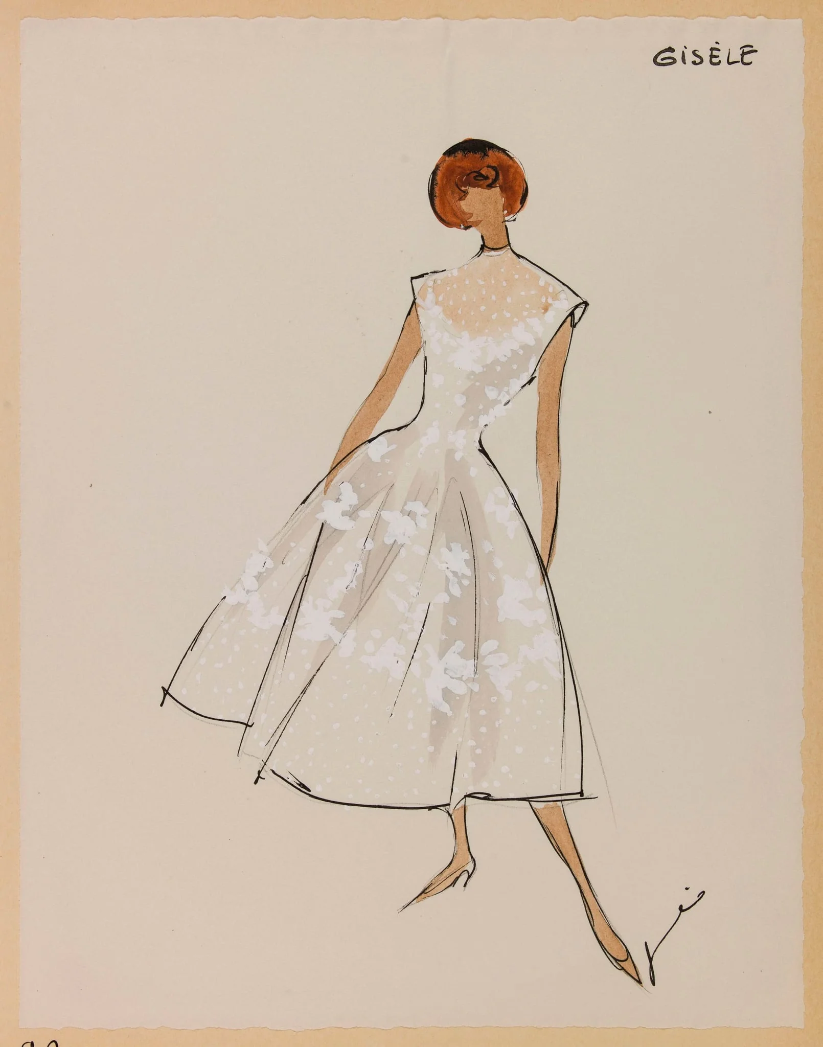 Gisèle, by Carven, 1956