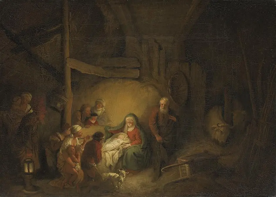 The adoration of the shepherds