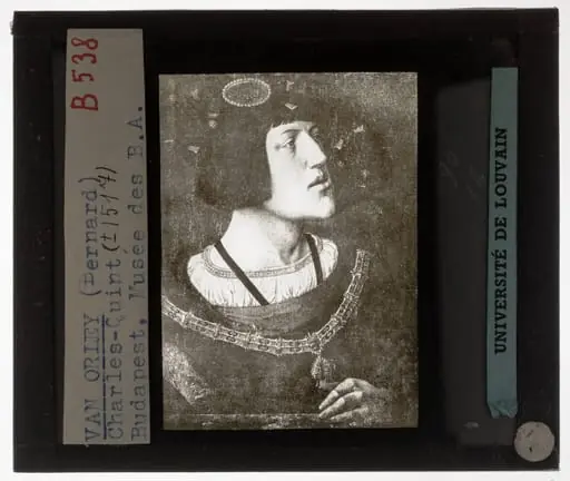 Bernard van Orley. Portret van Karel de Vijfde