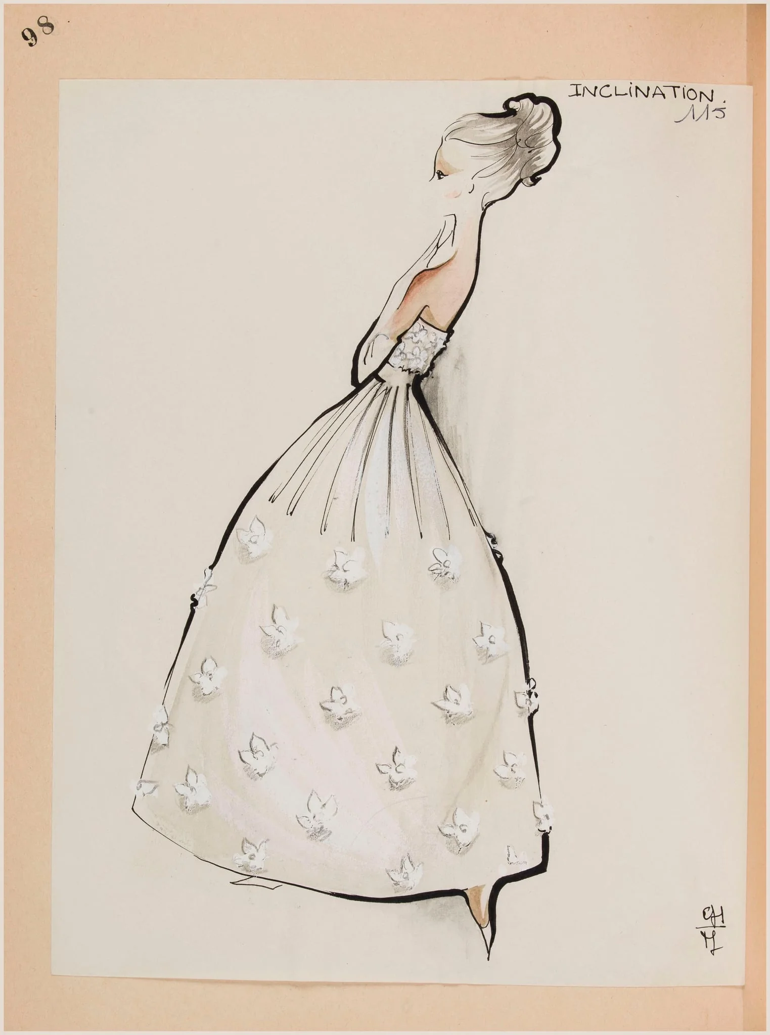 Inclination, by Marie-Louise Carven, 1963