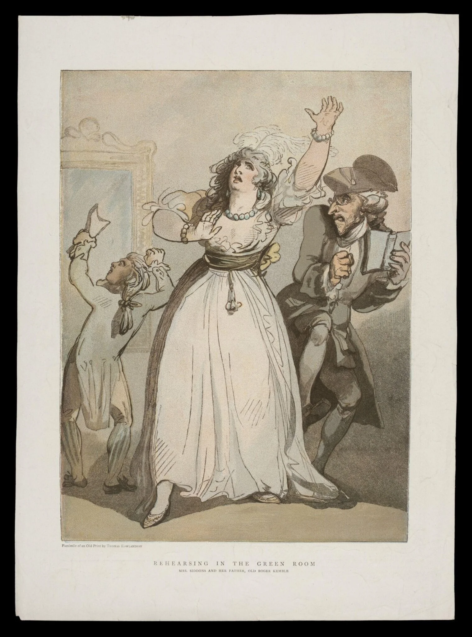 H Beard Print Collection, by Thomas Rowlandson, 1789