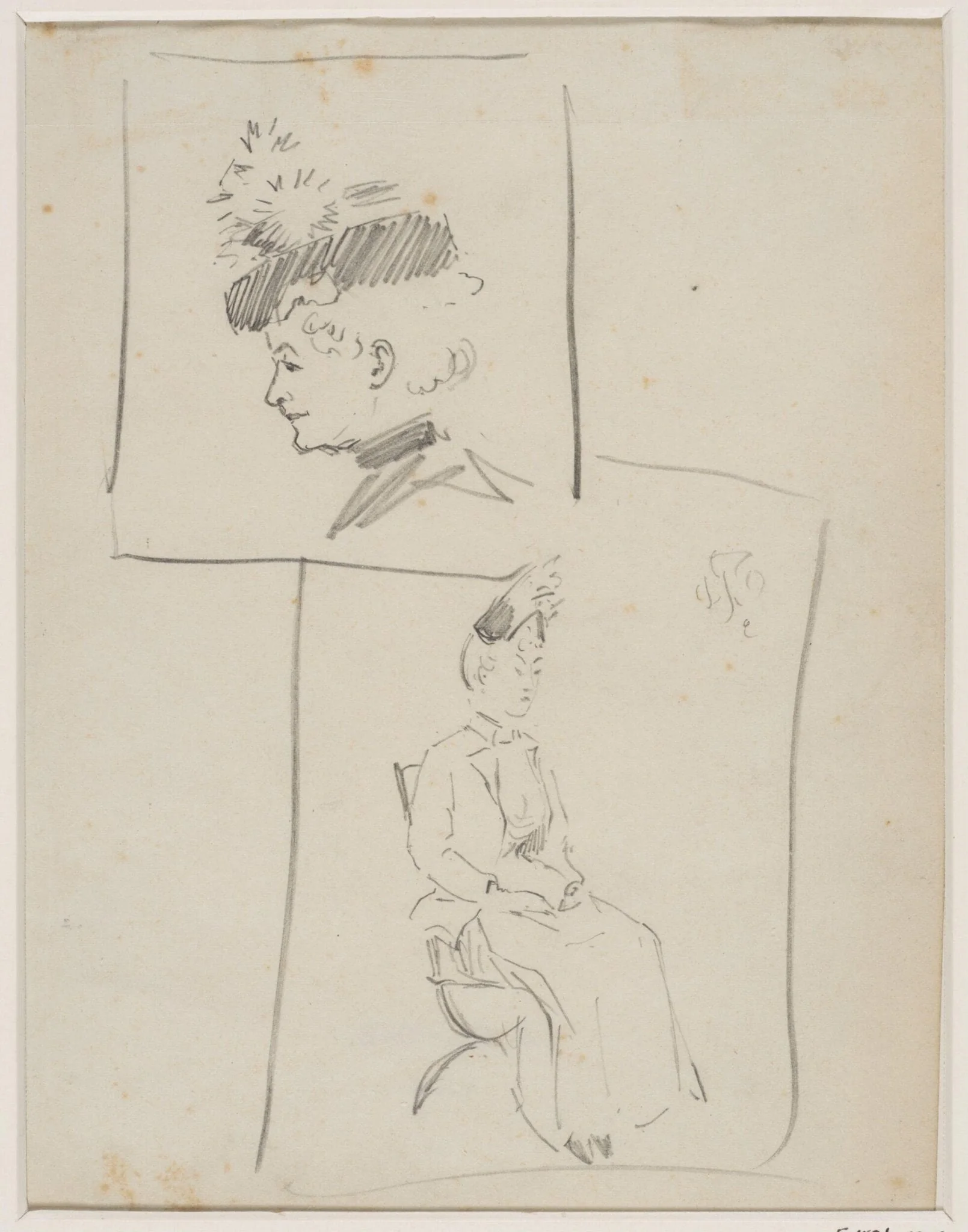 Untitled, by Whistler, 1834