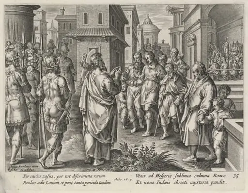 Saint Paul Preaching in Rome
