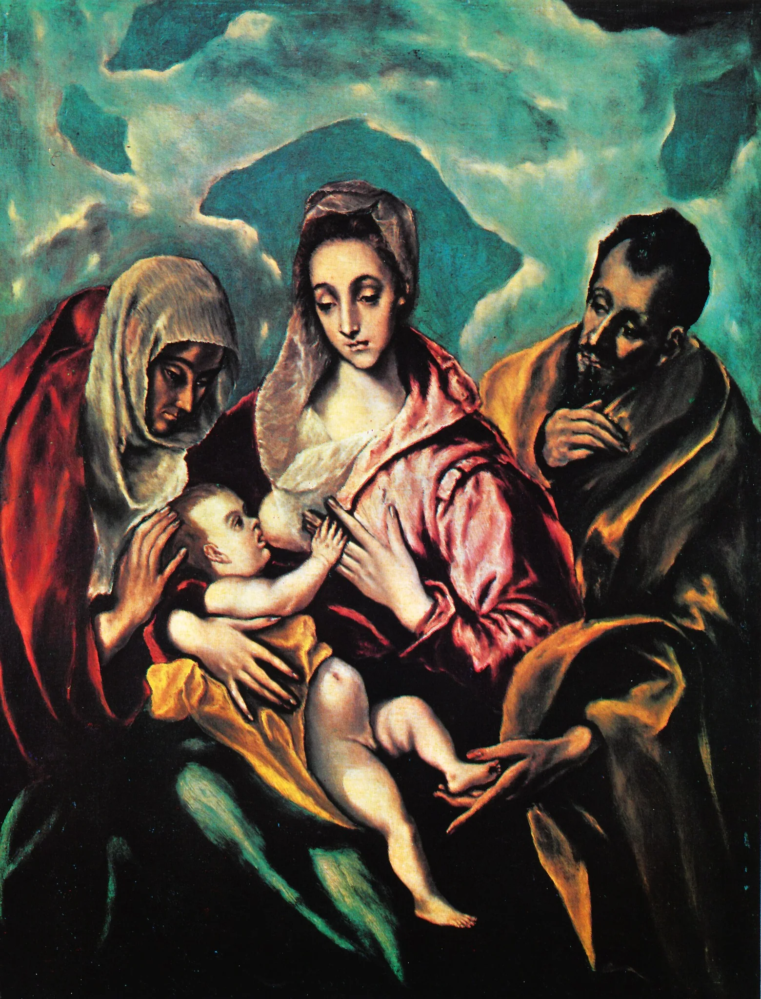 Holy Family with Saint Anne