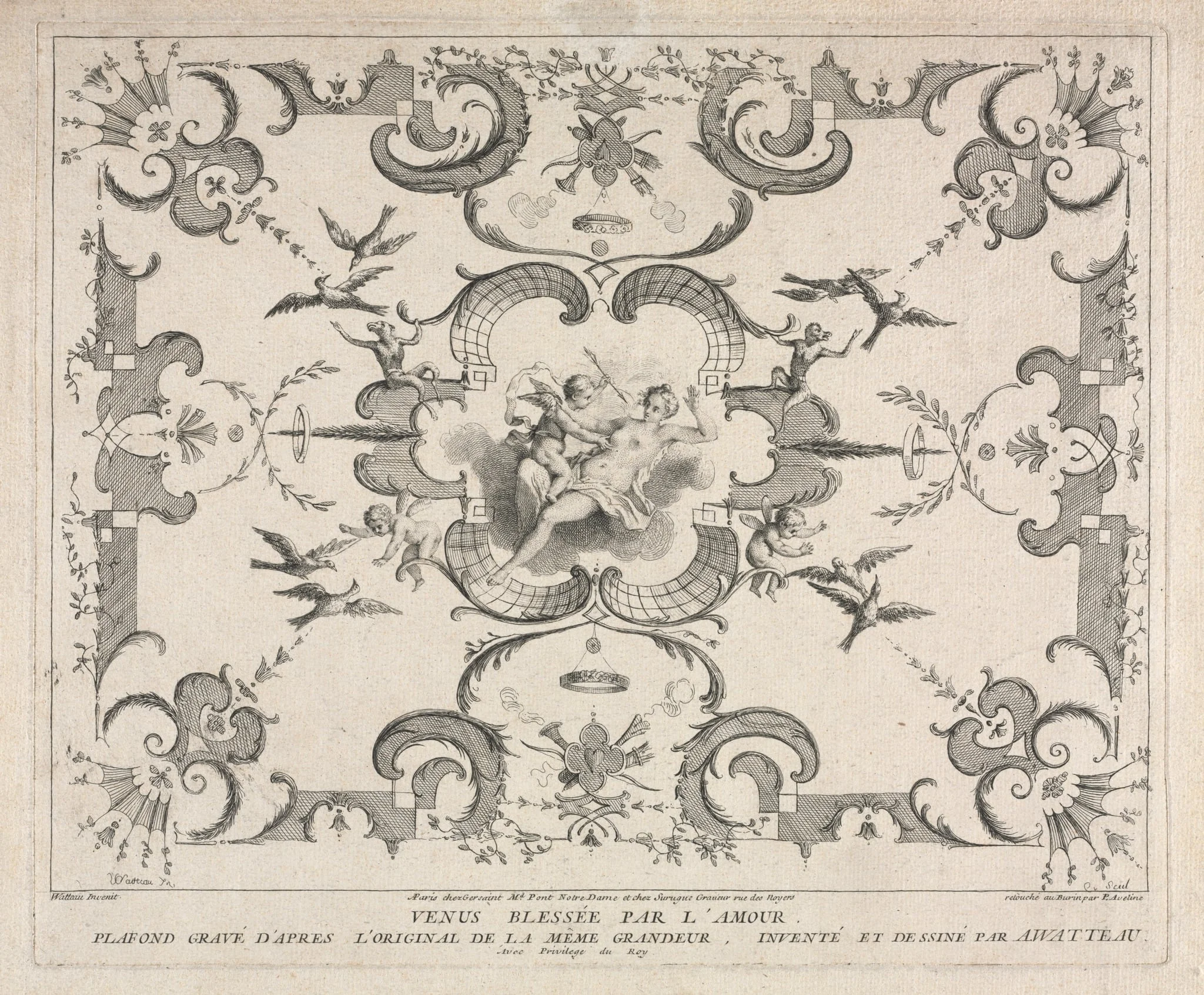 Venus Wounded by Cupid