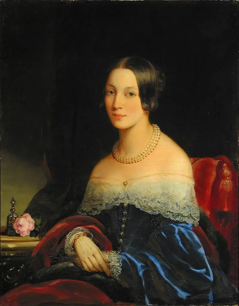Portrait of Yulia F. Kurakina (1814-1881)