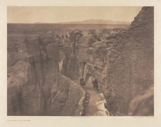 Portfolio XVI, Plate 567: Old Trail at Acoma