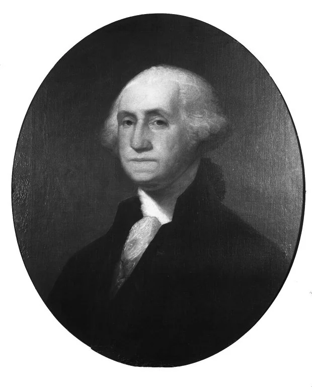George Washington (after Gilbert Stuart), by James Frothingham, oil, 1860