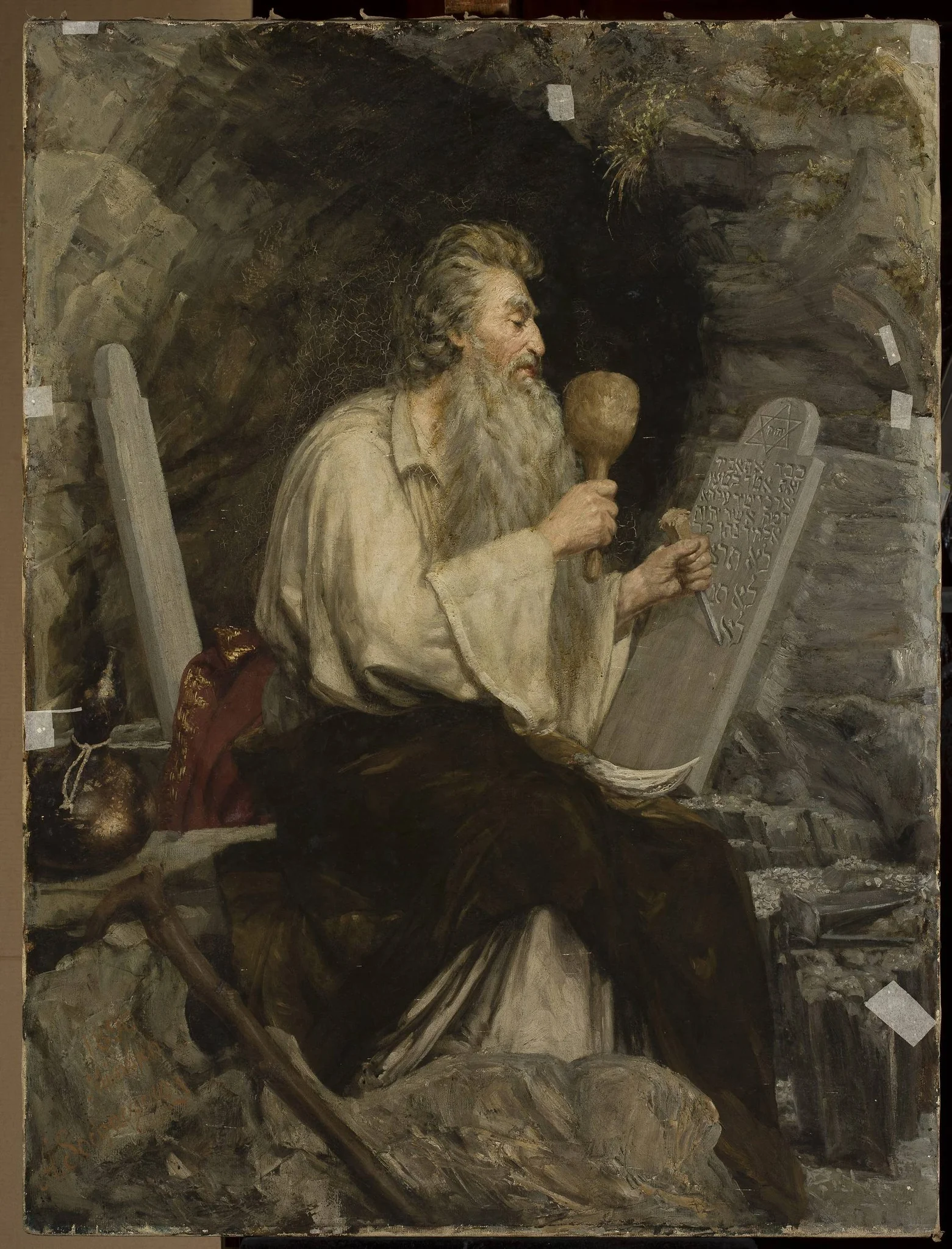 Moses with Ten Commandments