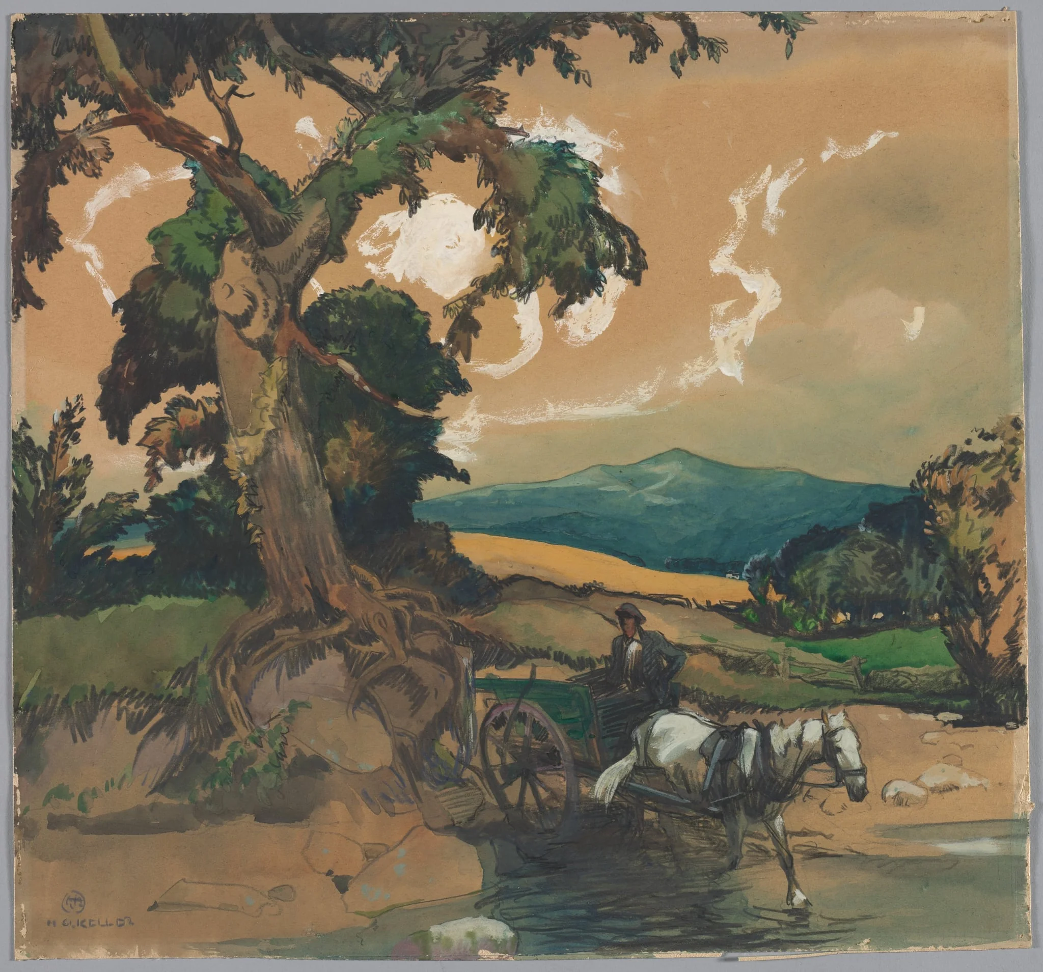 The Ford, by Henry Keller, 1919
