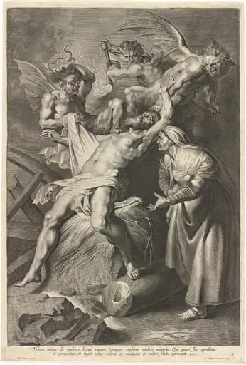 Job Tormented by Demons and Abused by His Wife
