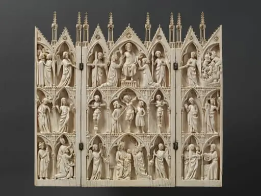 The Virgin and Child, the Crucifixion and the Last Judgement