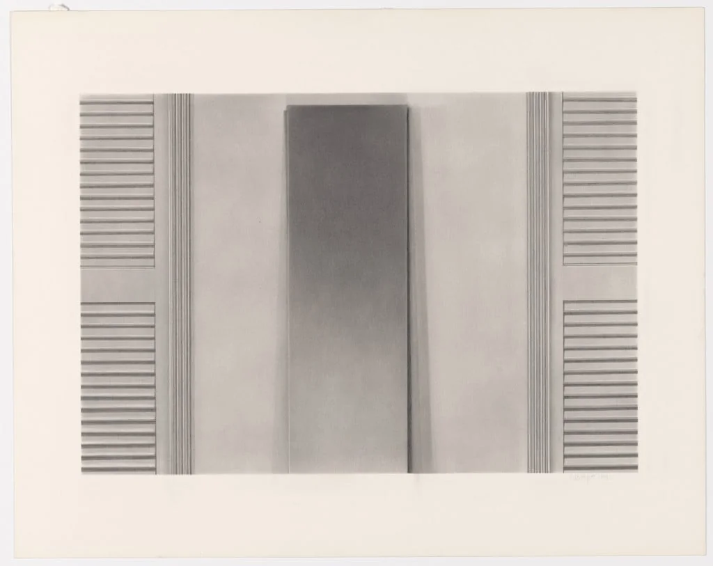 Untitled, by Lisa Hyatt, graphite, 1979