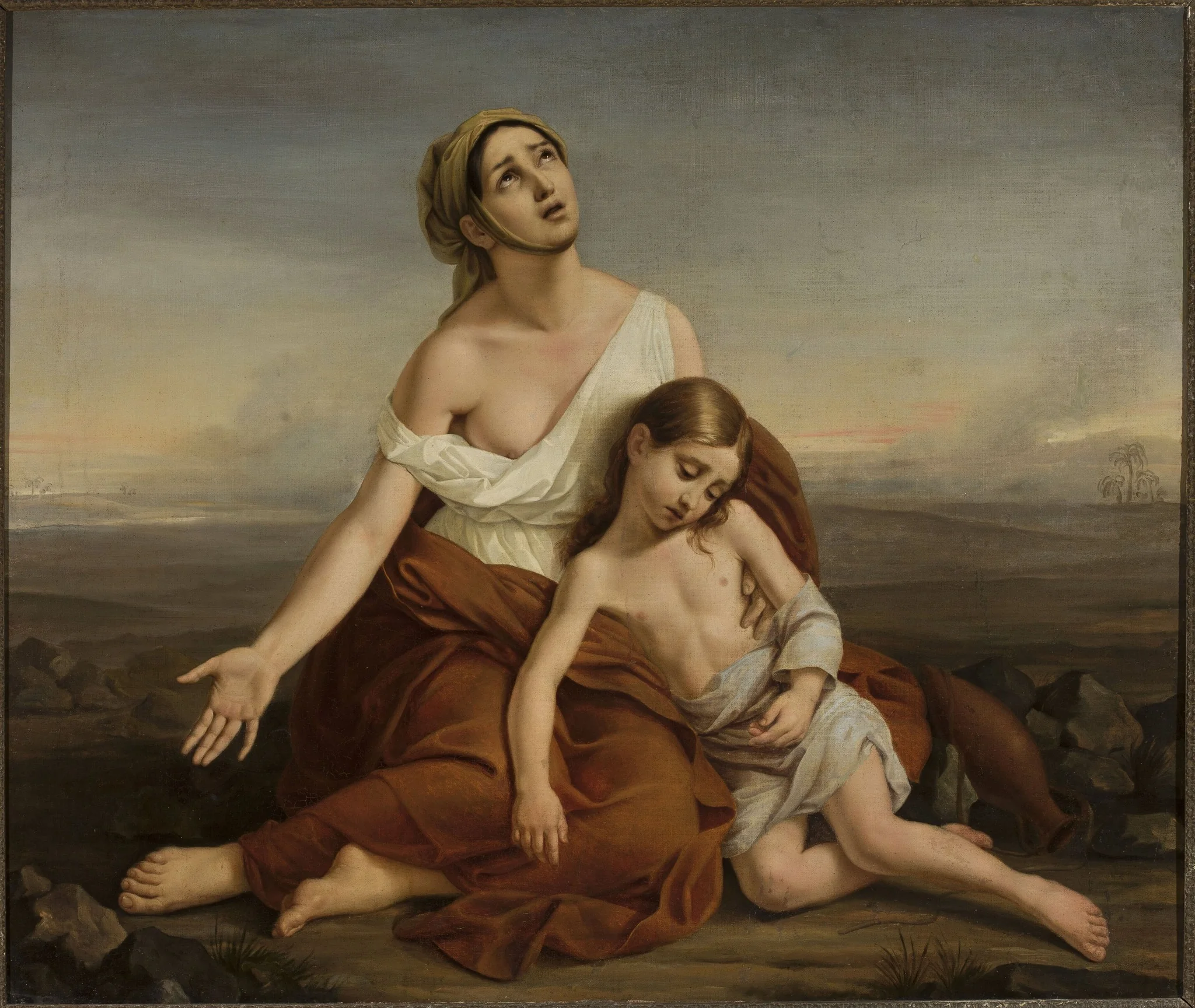 Hagar in the desert