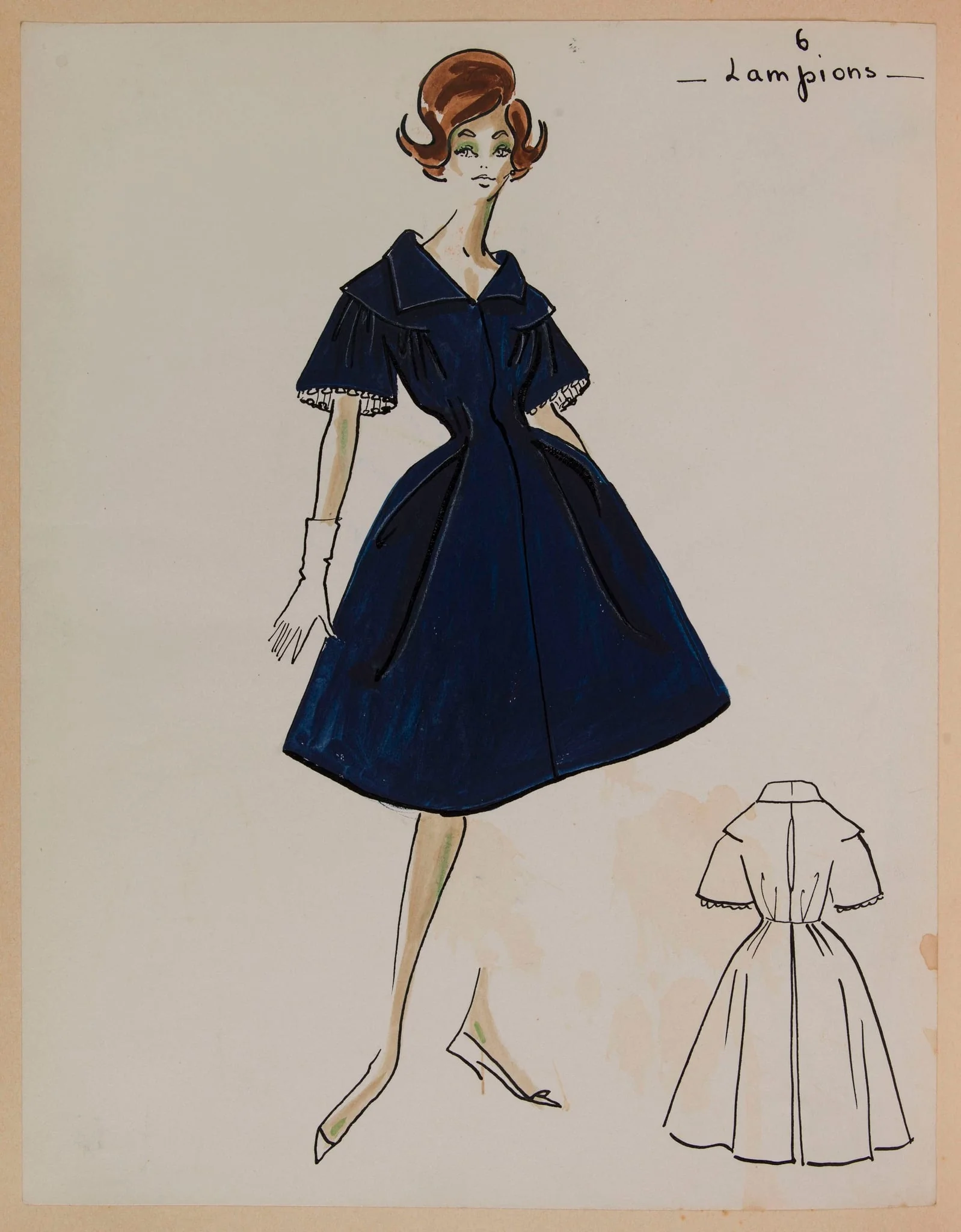 Lampions, by Marie-Louise Carven, 1958