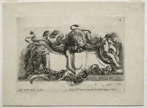 Collection of Various Caprices and New Designs of Cartouches and Ornaments:  No 18