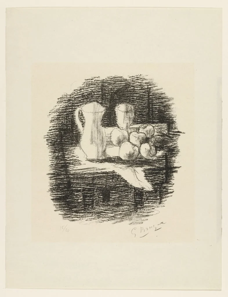 Untitled, by Georges Braque, ink, 1926