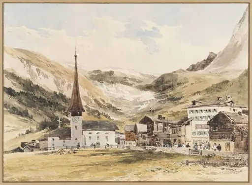 Church at Zermatt, Switzerland