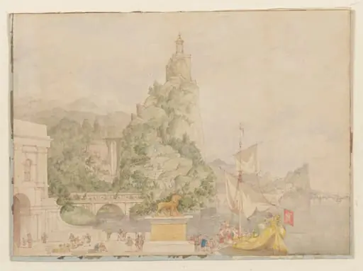 Design for the Broadmoor Stage Drop-Curtain