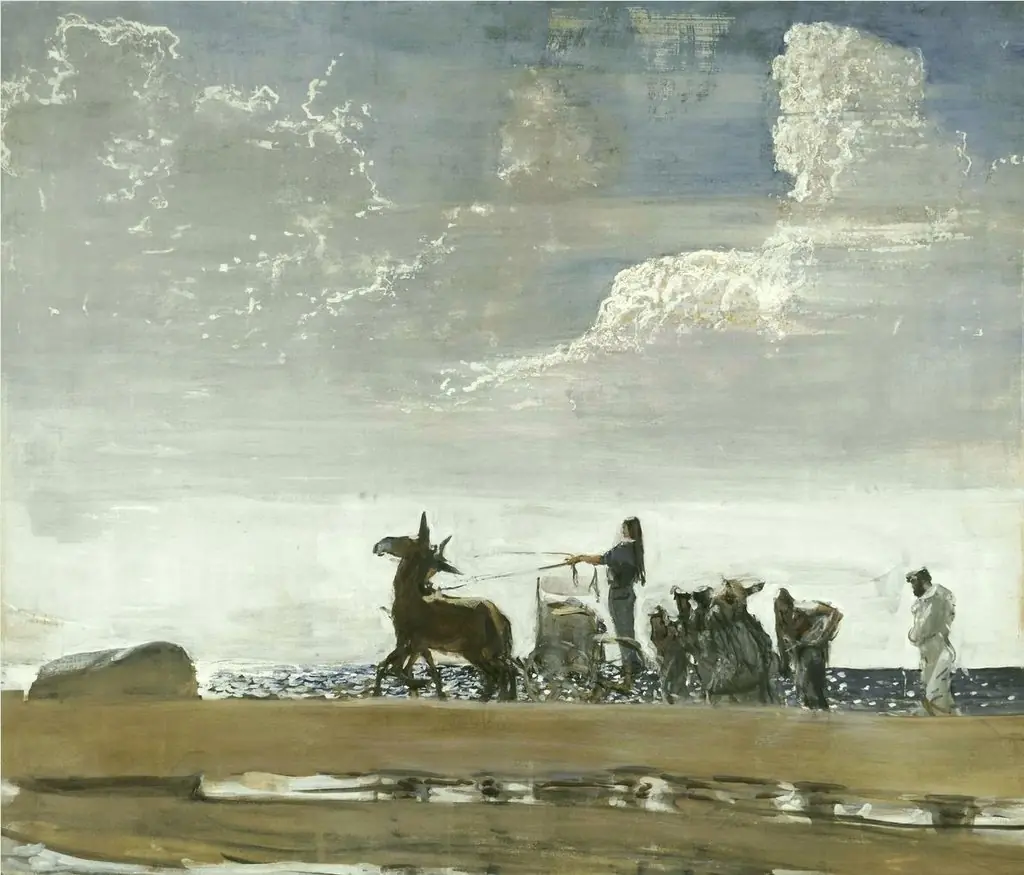 Odysseus and Nausicaa