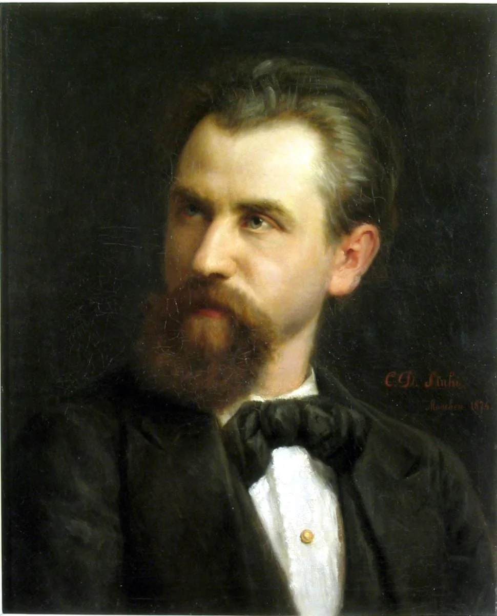 Autoportret la 30 de ani, by Constantin Daniel Stahi, unspecified, 1874