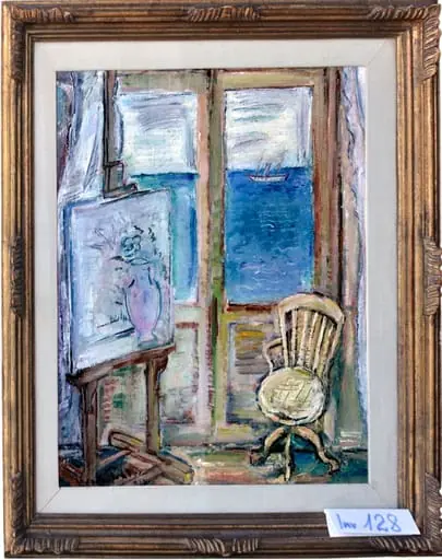 Atelier în Balcic cu vedere spre mare