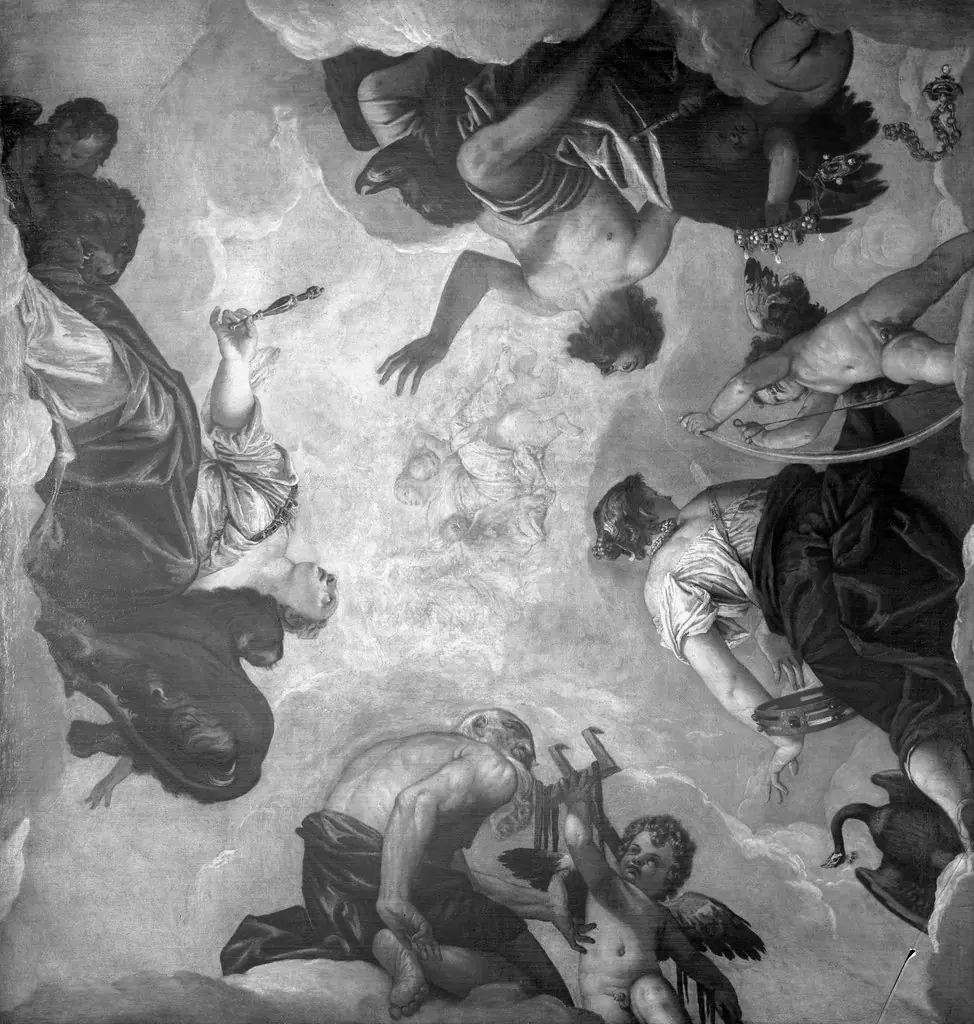 Jupiter, Juno, Cybele and Neptune
