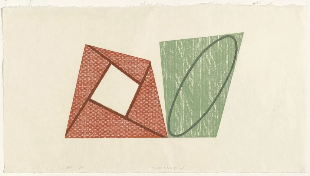 Untitled, by Robert Mangold, ink, 1989
