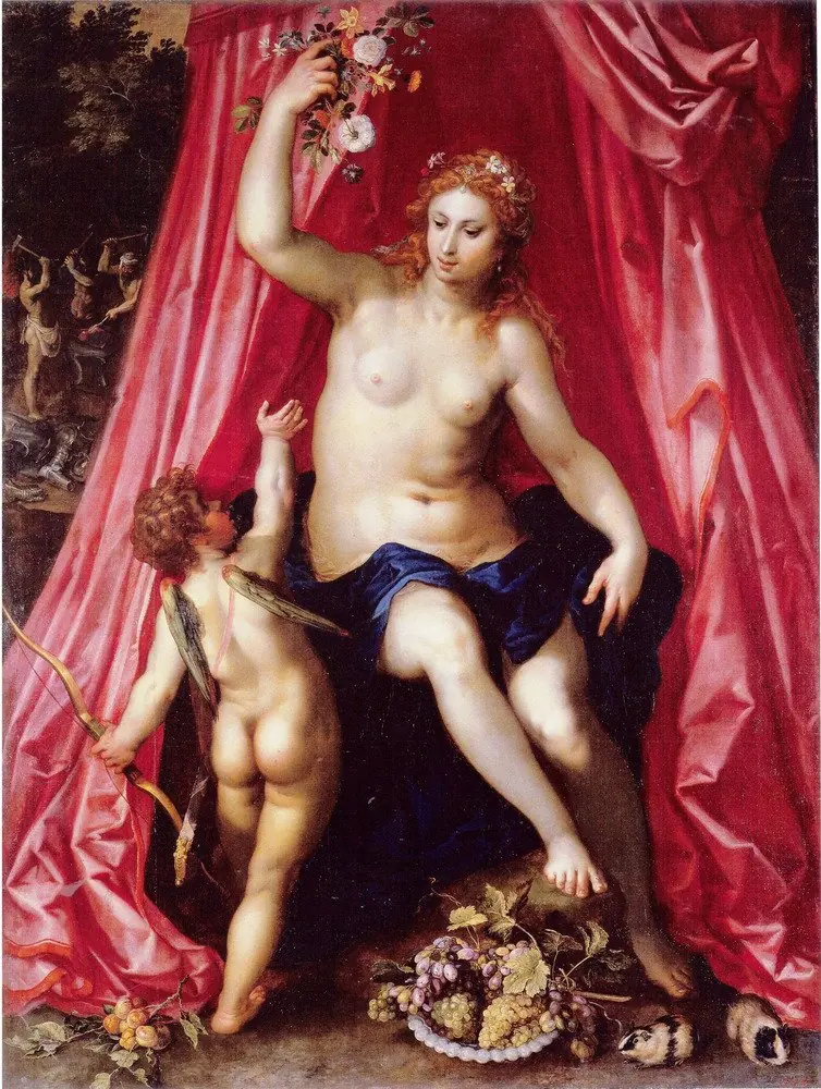 Venus and Cupid