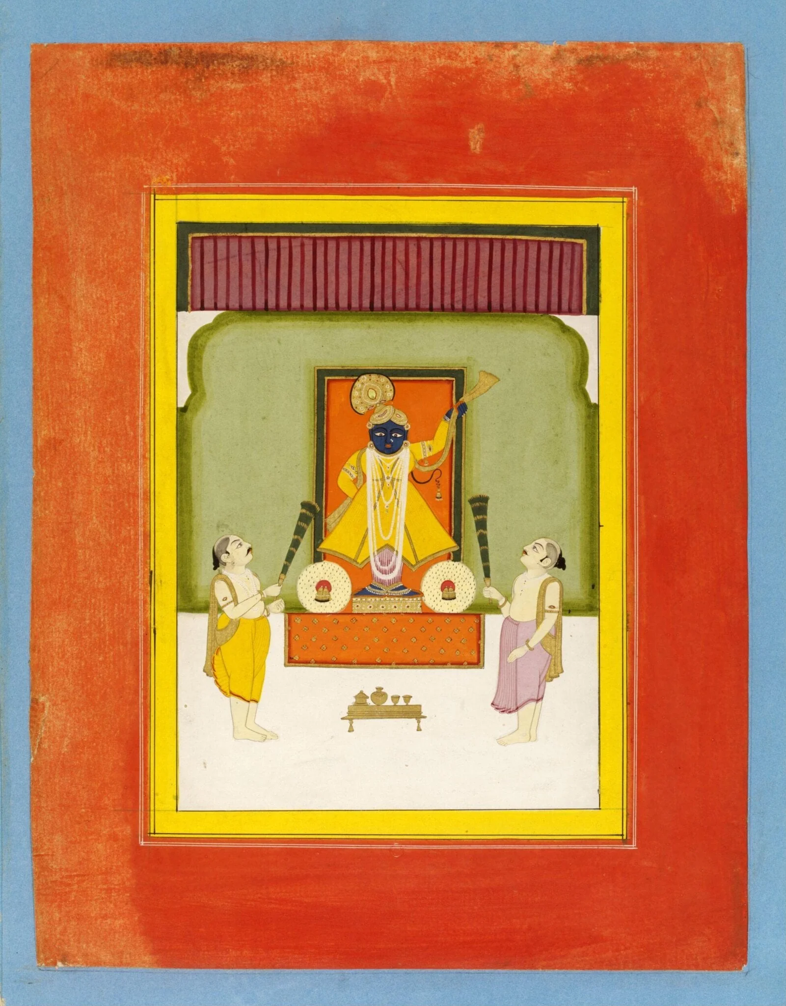 Sri Nathji, by Unknown, paint, 1850