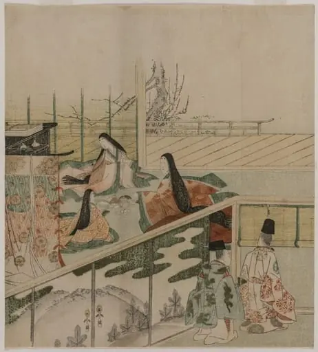 Court Ladies Making Dolls