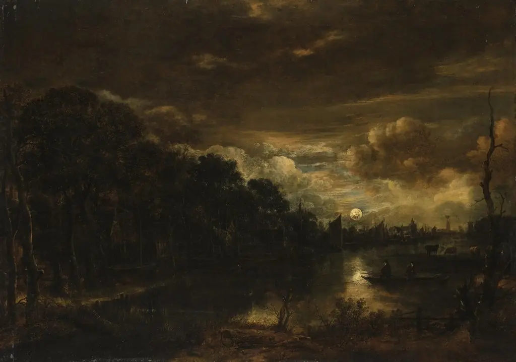 Night Landscape with a River