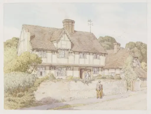 An old Quaker Meeting House, Hedgerley Village
