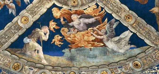Burning bush, by Raphael, unspecified, 1511
