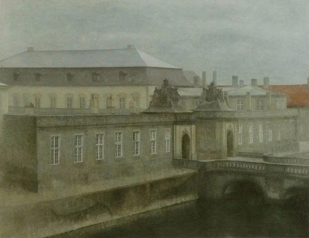 View of Christiansborg Palace. Late Autumn