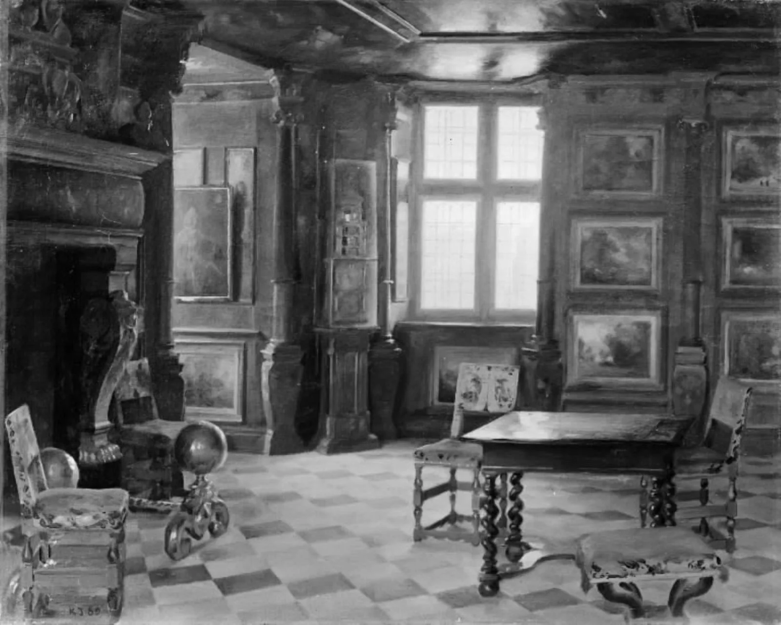 Audienssalen på Rosenborg, by Unknown, 1889