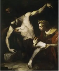 Saint Sebastian Tended by Saint Irene
