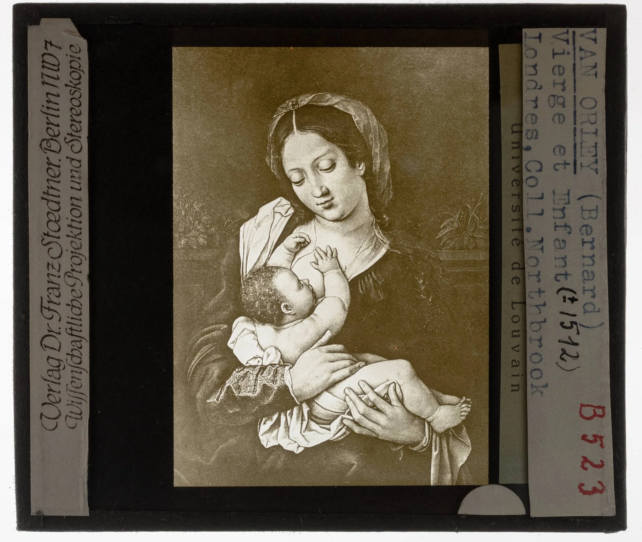Bernard van Orley. Madonna en Kind, by Bernard Van Orley, 1924