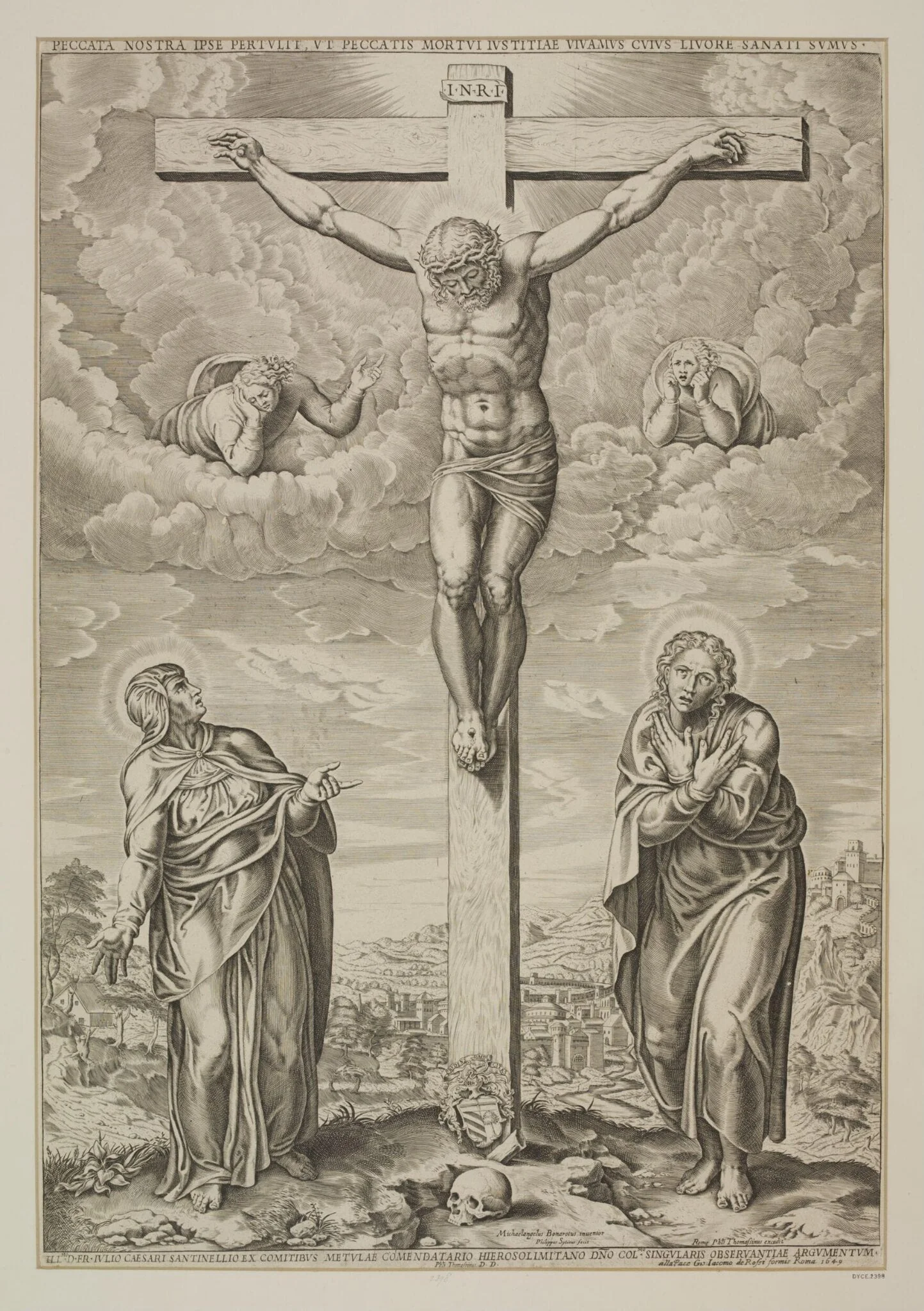 The Crucifixion and the Two Maries