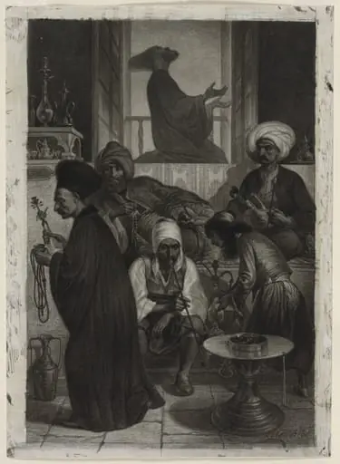 Café in Constantinople