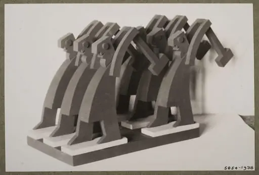 Workmen with hammers