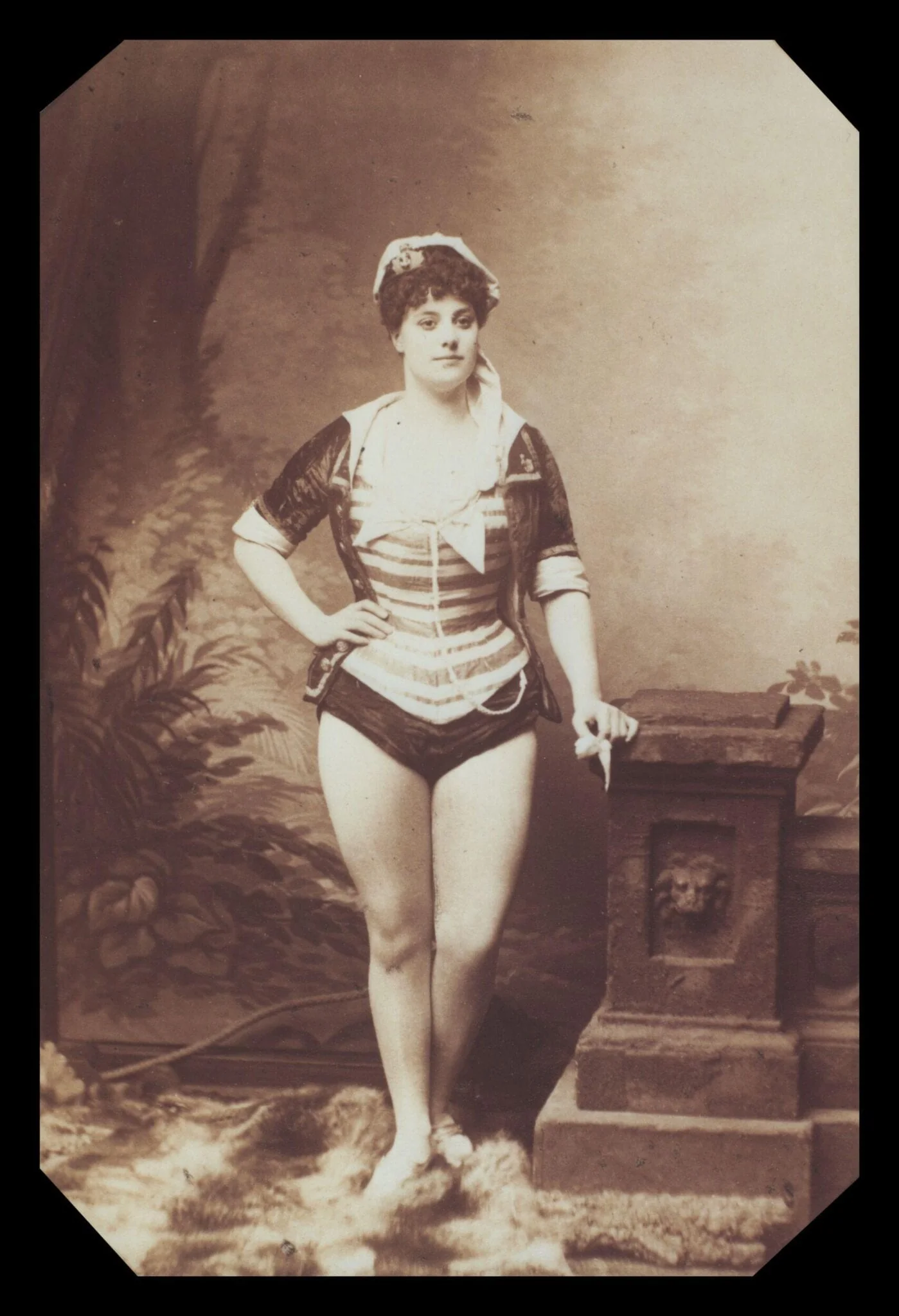 Guy Little Theatrical Photograph, by Barnes & Bell Brown, photographic, 1850