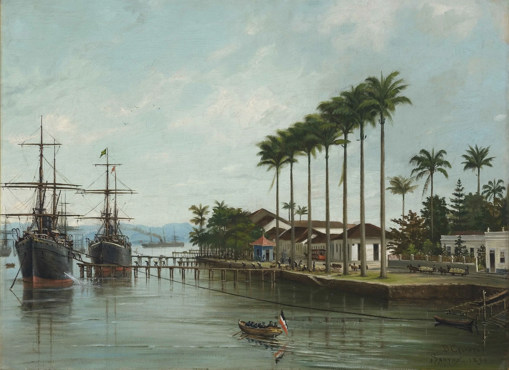 Q131983429, by Benedito Calixto, oil, 1896