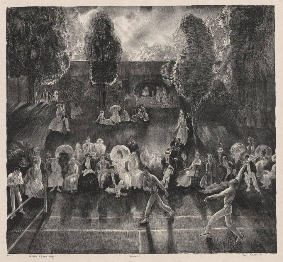 Tennis, by George Bellows, 1920